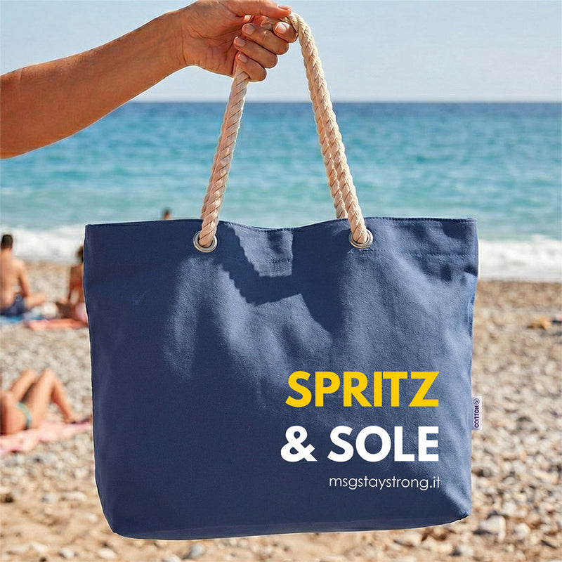 Borsa Mare con lacci spritz e sole