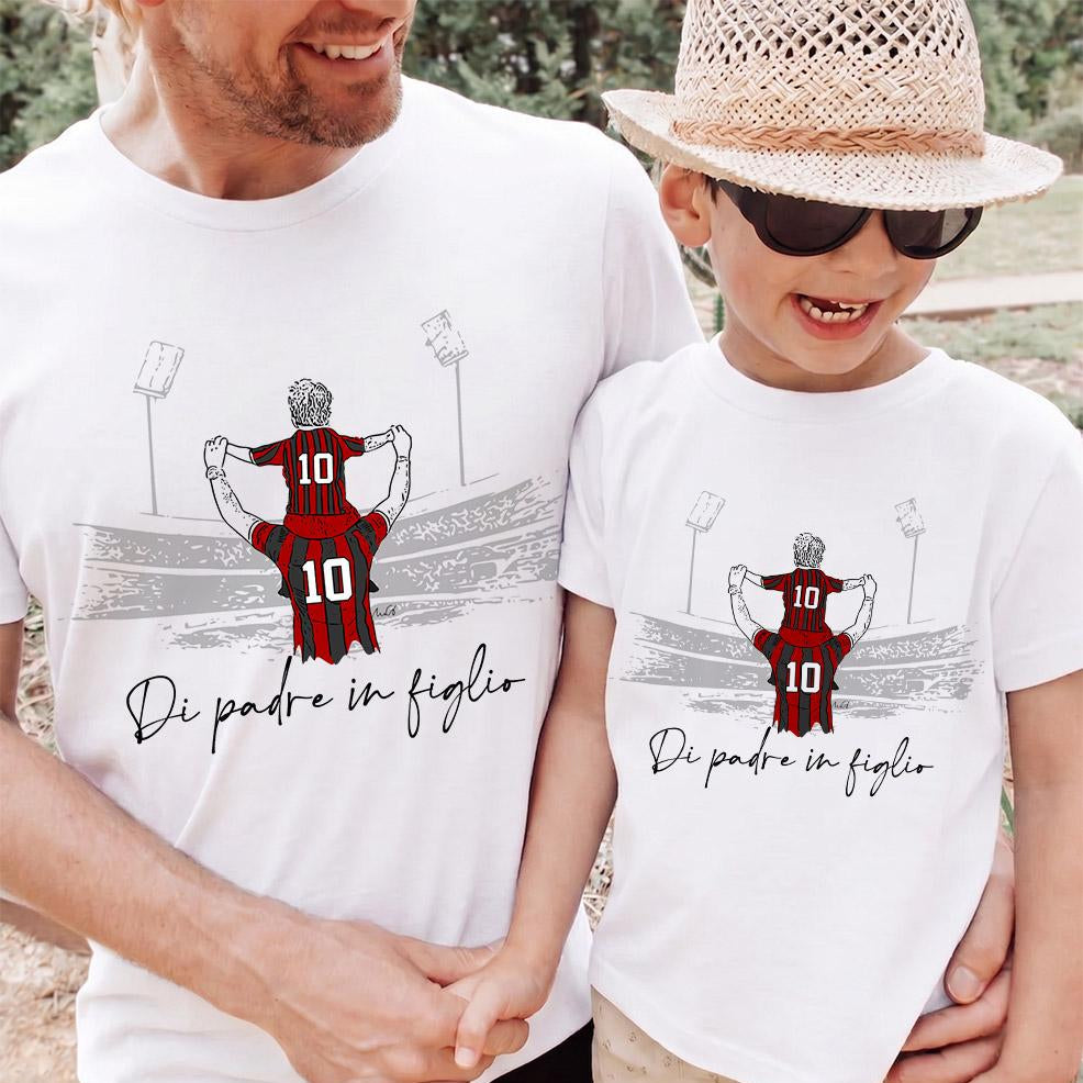 T-shirt di Padre in Figlio e di Madre in Figlio