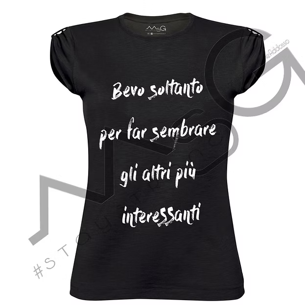 T-shirt Bevo soltanto per...