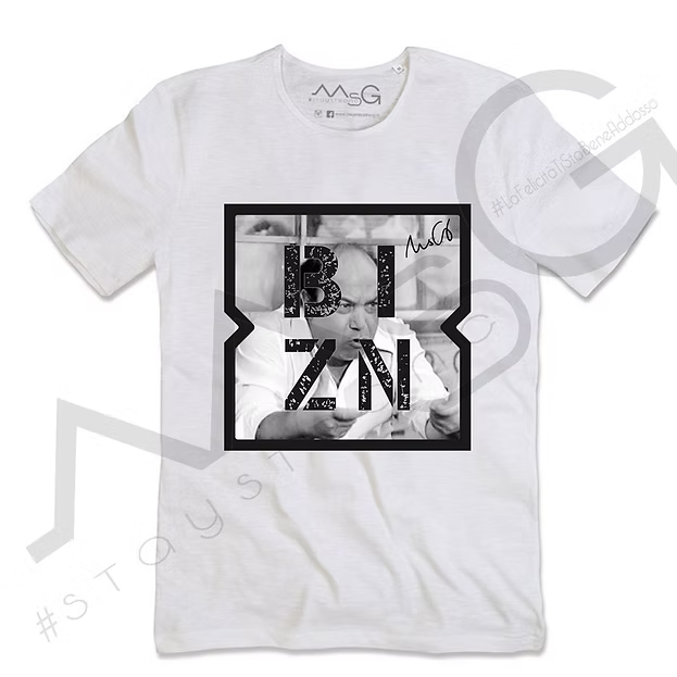 T-shirt BIZONA Bianca Uomo