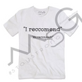 T-Shirt - "Me racumandi" Bianco