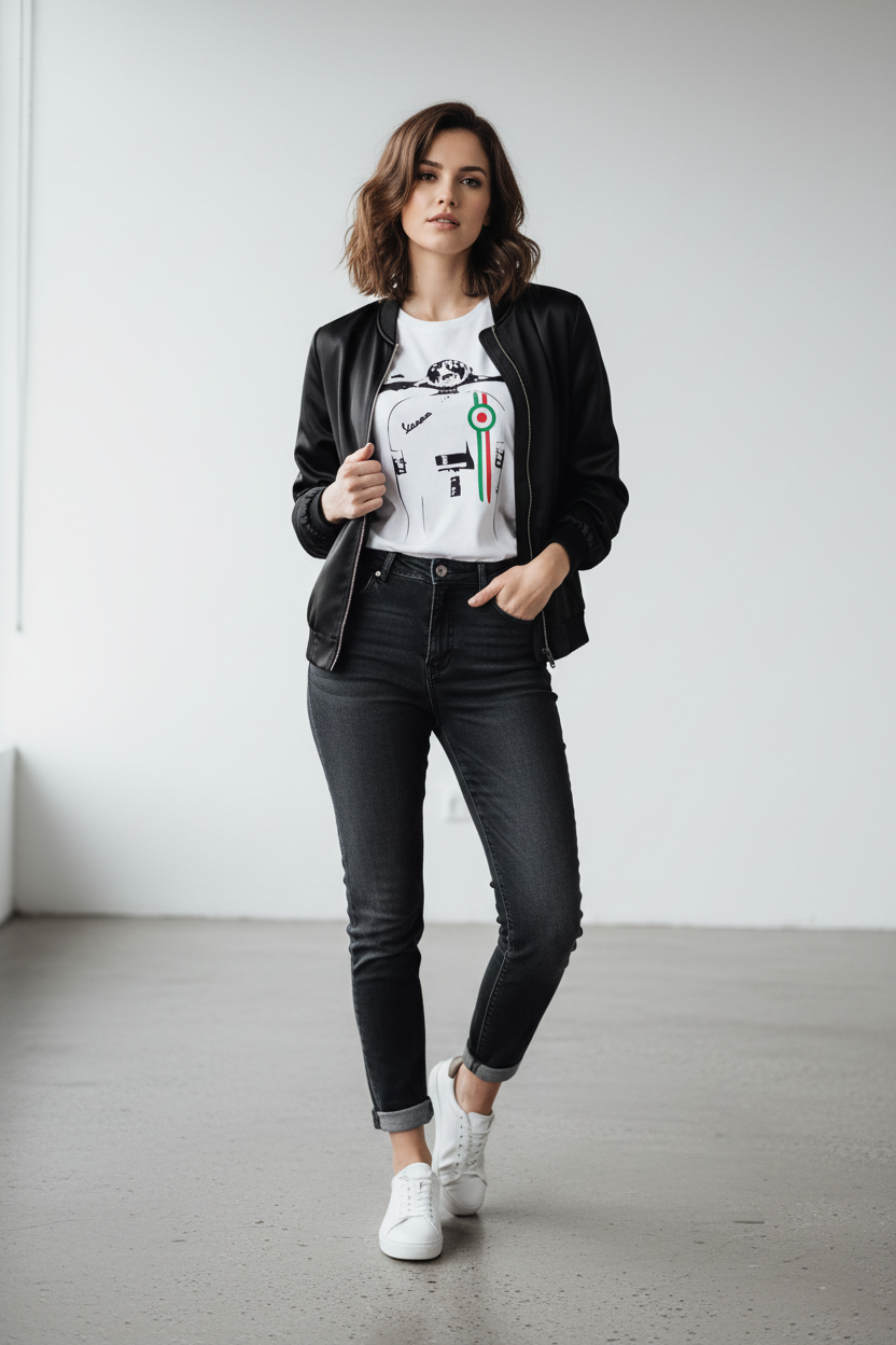 T-shirt Vespa Tricolore
