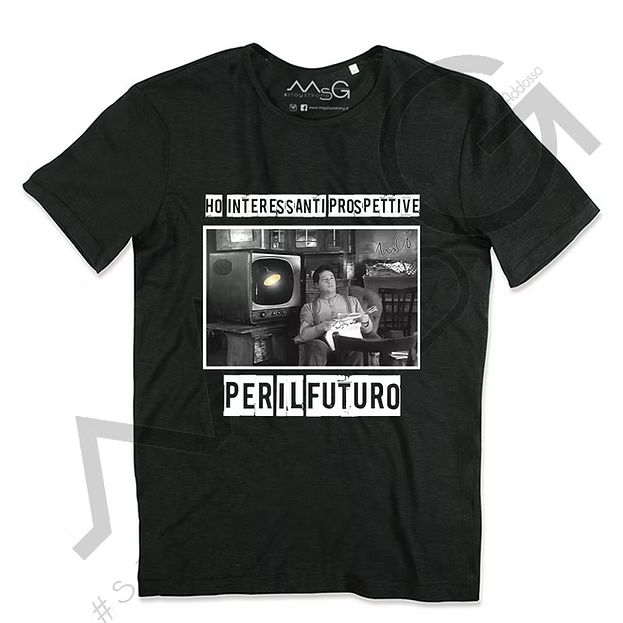 T-Shirt Prospettive Future Nero