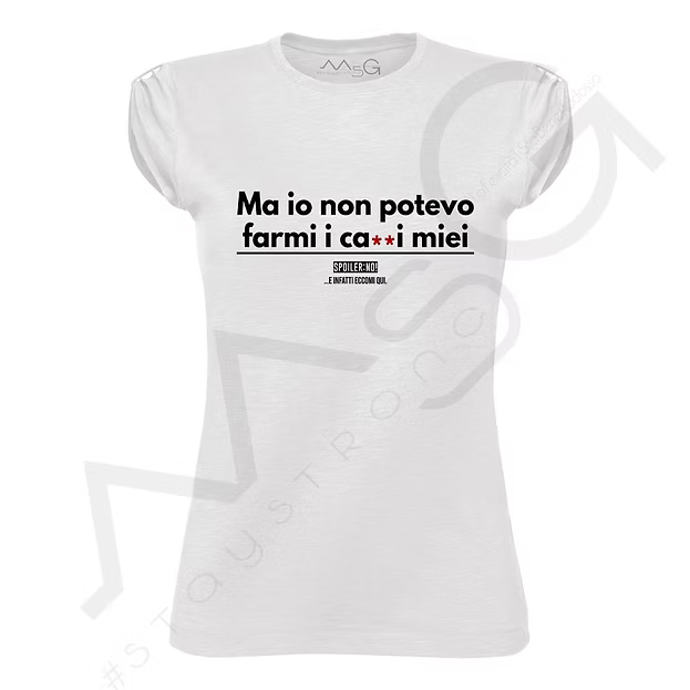T-shirt Fatti miei edition Bianco