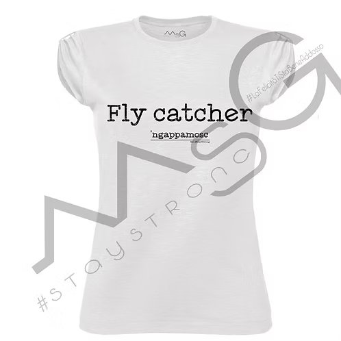 T-Shirt - "'Ngappamosc" Bianca Donna