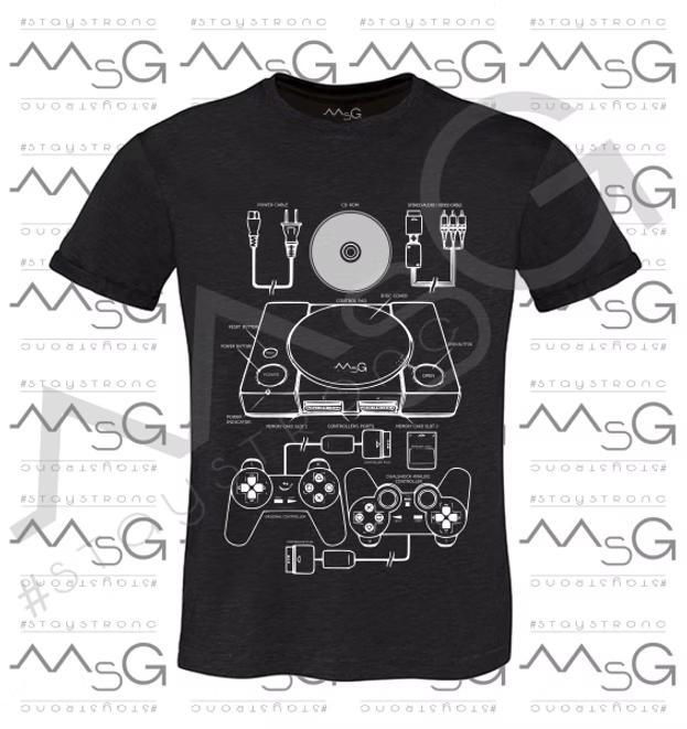 T-Shirt Play Nero