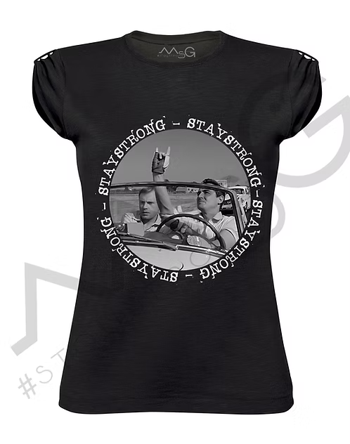 T-Shirt Il Sorpasso Nera Donna