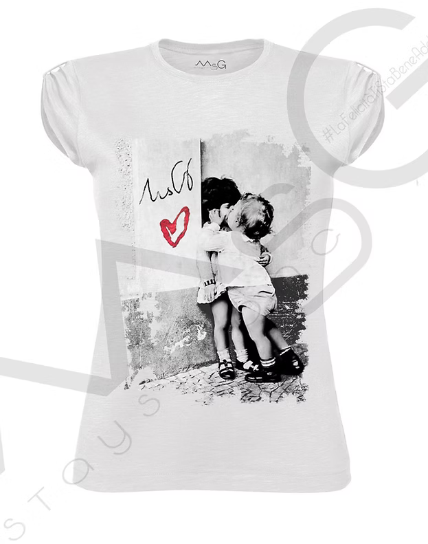 T-shirt "Baby" Donna Bianco