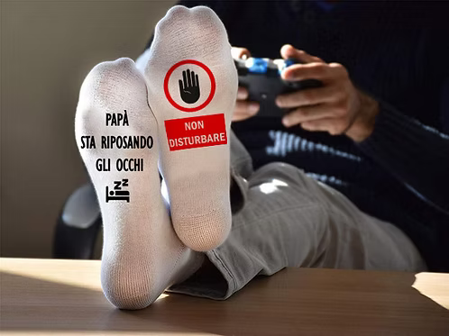 Calzini "Se leggi questo..."