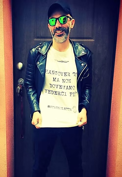 T-shirt - Personalizzata con scritta MsG BIANCA UOMO