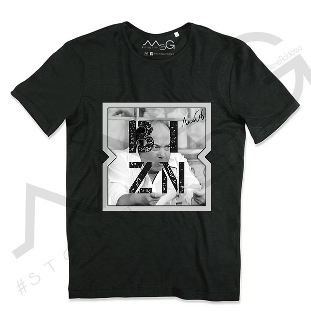 T-shirt BIZONA Nera Uomo