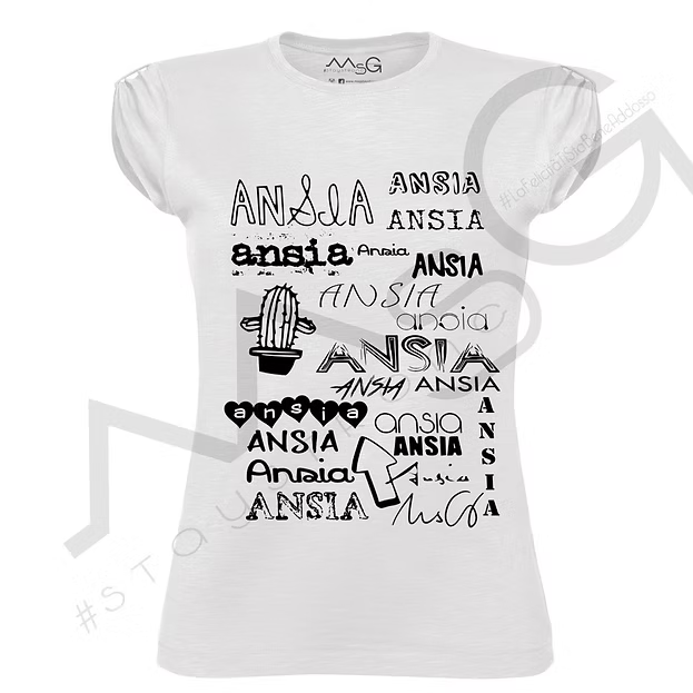 T-shirt Ansia Bianco