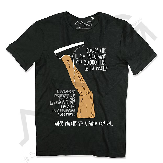 T-Shirt Garpez Nero