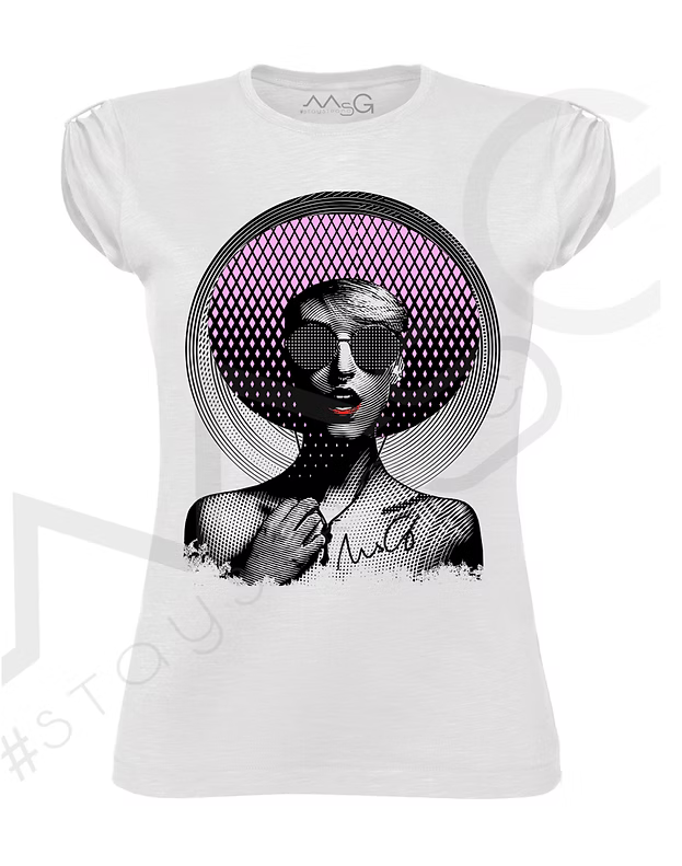 T-shirt Amabile Bianco
