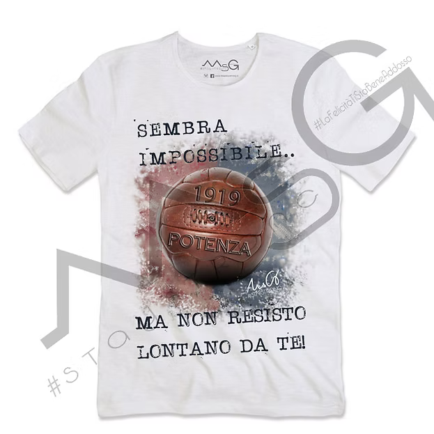 T-shirt Sembra Impossibile Bianca Uomo