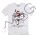 T-Shirt Van Basten "#MVB9" Bianca Uomo
