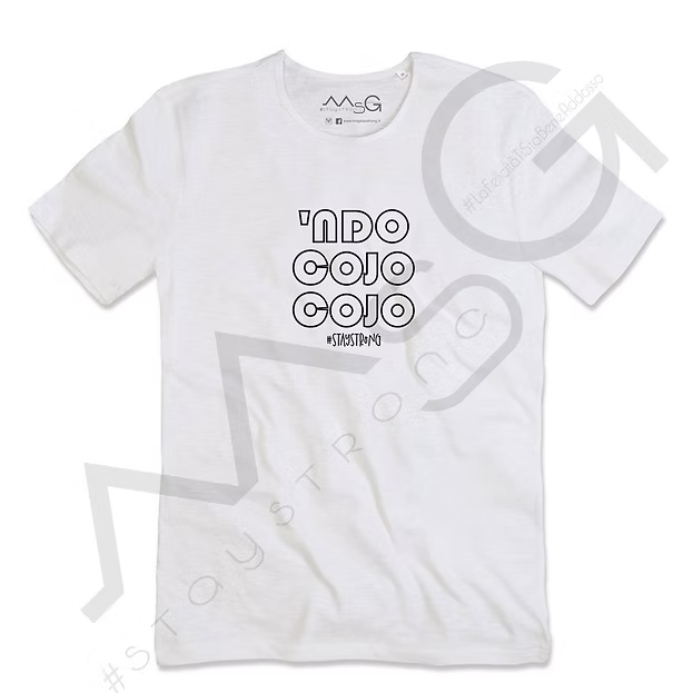 T-Shirt 'Ndo Cojo Cojo Bianco