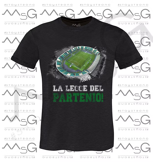 T-Shirt - "Stadio Partenio" Nero