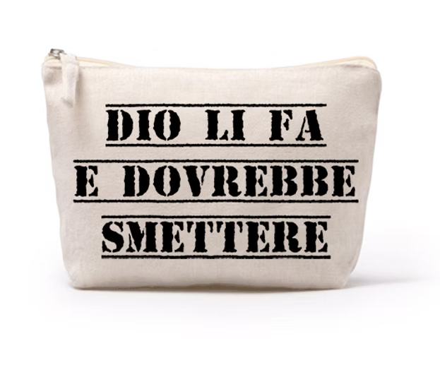 Pochette "Dio li fa..." NO