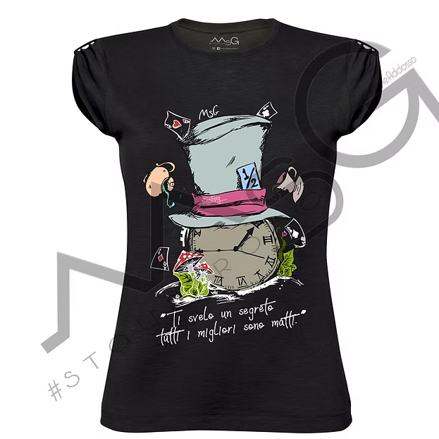 T-shirt "Cappellaio" Nero