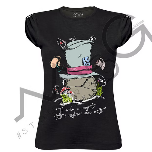 T-shirt "Cappellaio" Nero