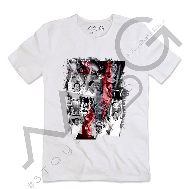 T-Shirt #7Champions Bianca Uomo