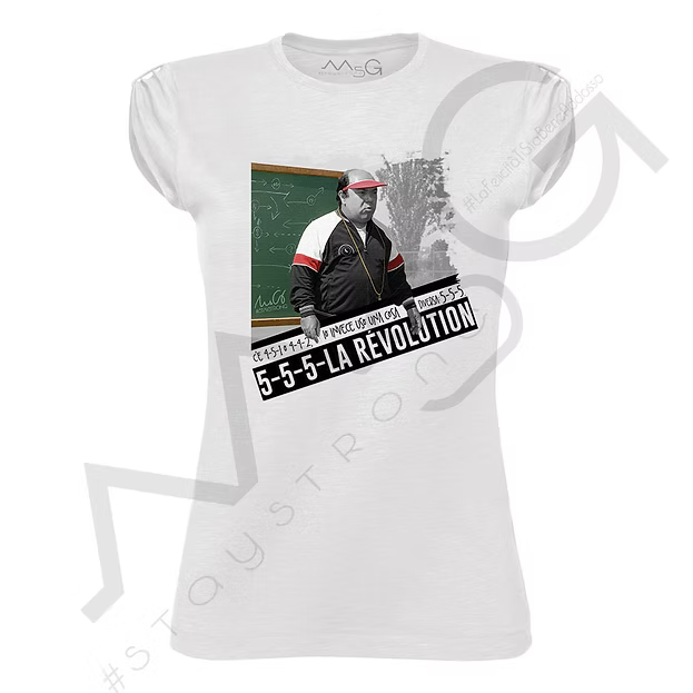 T-shirt "5-5-5 La Révolution" Bianca Donna