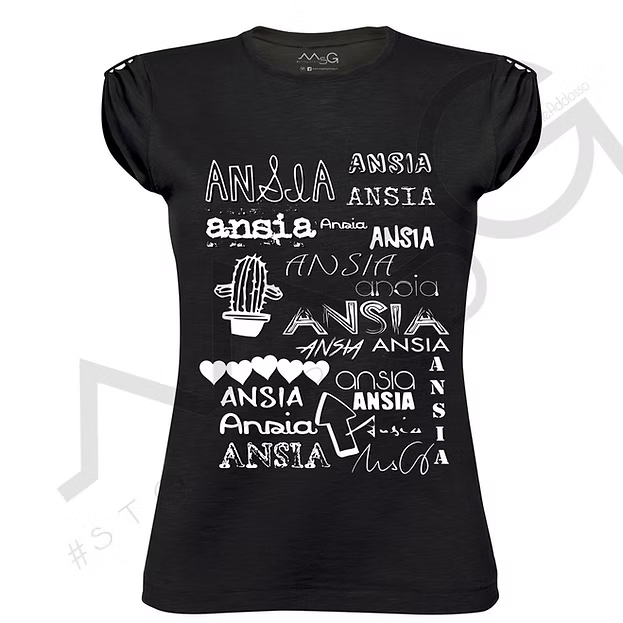 T-shirt Ansia Nero