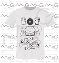 T-Shirt Play Bianco