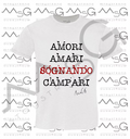 T-Shirt Amari&Campari Bianco