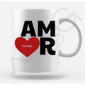 Tazza "AM❤️R" Tazza bianca
