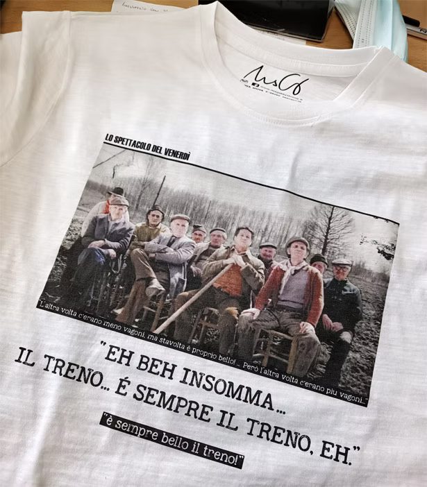 T-Shirt "Il treno è sempre il treno, eh!"