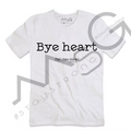T-Shirt - " (Se) ciao core" Bianco