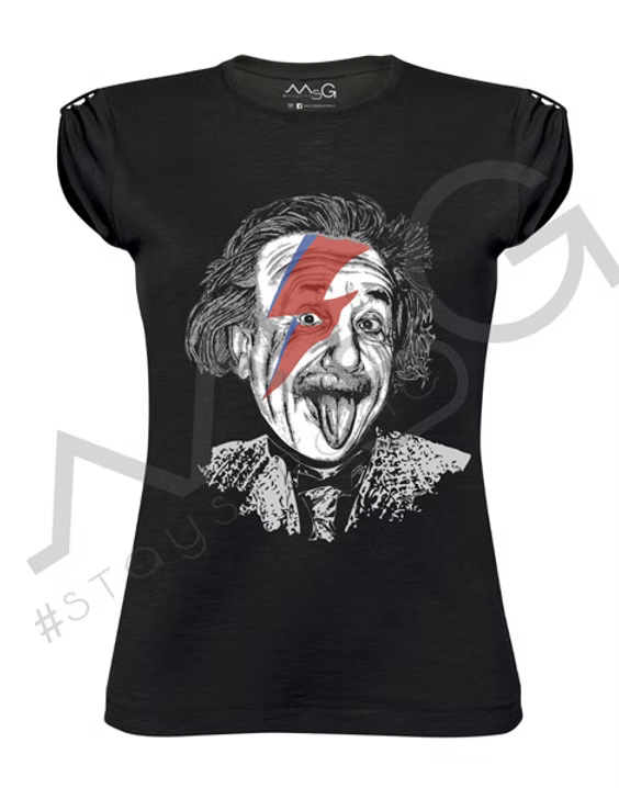 T-shirt Einstein Nero