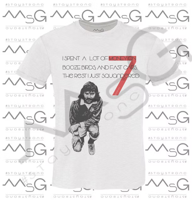 T-Shirt "Bes7" Bianca Uomo