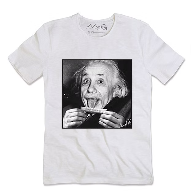 T-Shirt Einstein Smoke