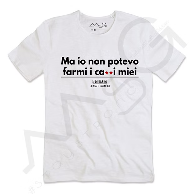 T-Shirt Fatti miei Edition Bianco