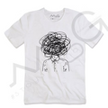 T-Shirt Confusion Bianco