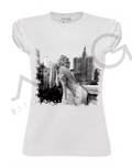 T-shirt Marylin Smoke Bianco