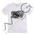 T-Shirt Kung Fu Eric Bianca Uomo