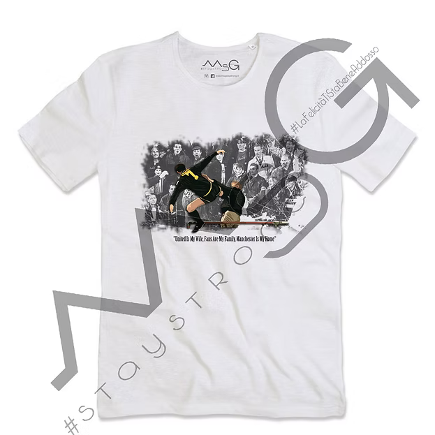 T-Shirt Kung Fu Eric Bianca Uomo