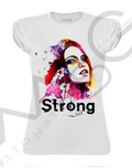 T-shirt Strong Bianco