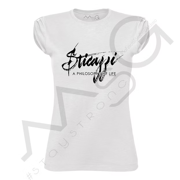 T-shirt Stica**i Bianco