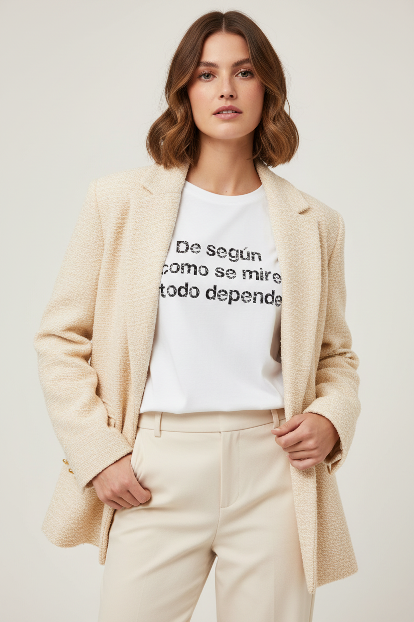 T-shirt Todo depende