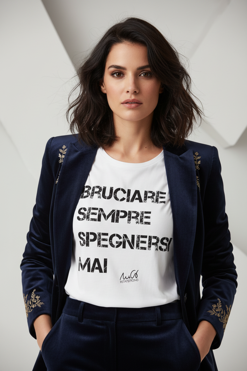 T-shirt Bruciare sempre