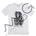 T-Shirt Zanetti #JZ4 Bianca Uomo