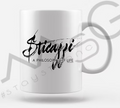 Tazza "Stic***i" Tazza bianca