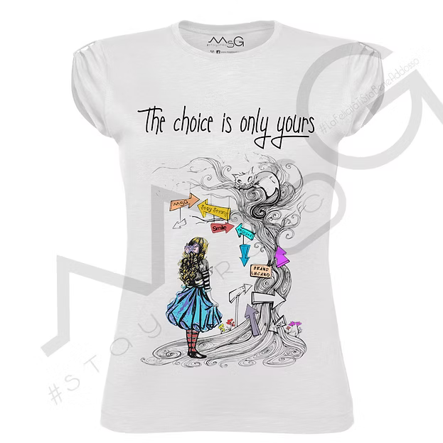 T-shirt Alice Bianco
