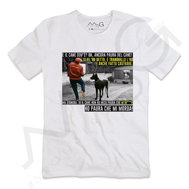 T-Shirt Grandi Magazzini Bianco