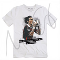 T-Shirt Inzaghi "Nato in fuorigioco" Bianca Uomo